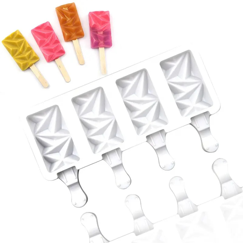 Silicone Popsicle Mold - 3D