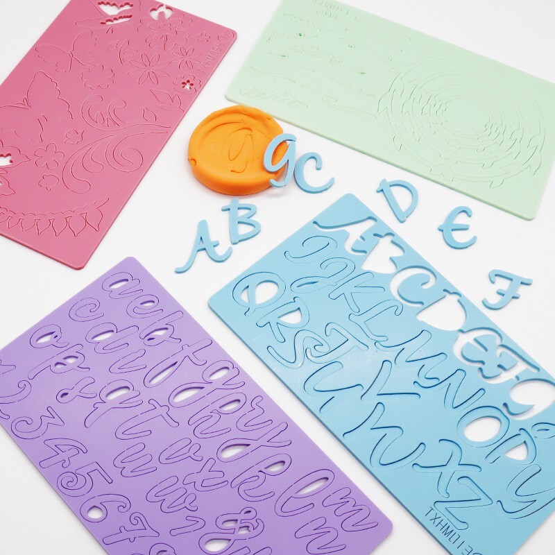 Acrylic DIY Stamp - Lowercase Letters & Numbers