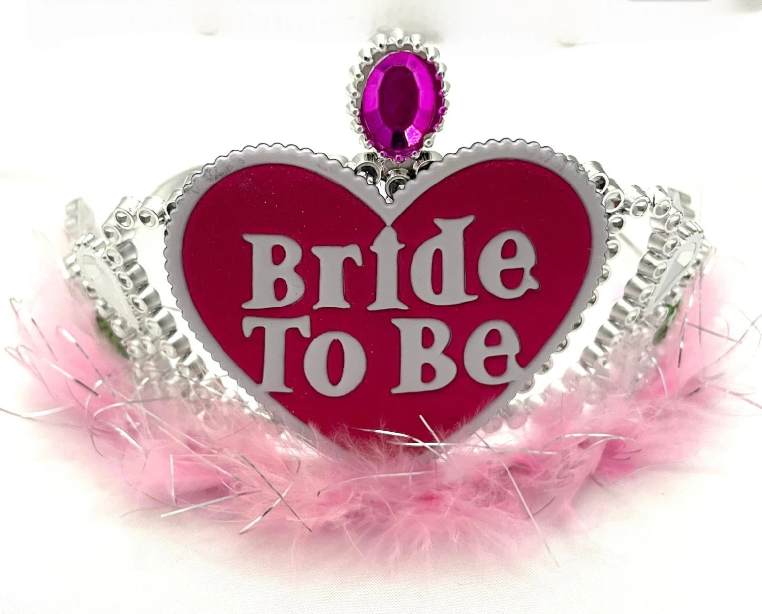 Bride To Be Tiara Crown - Silver