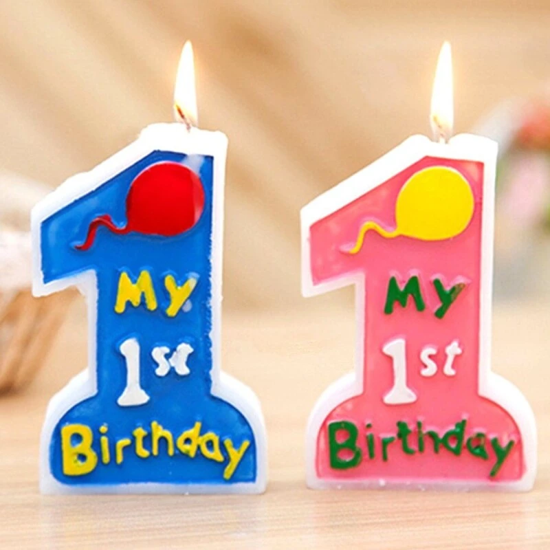 My 1st Birthday Candle