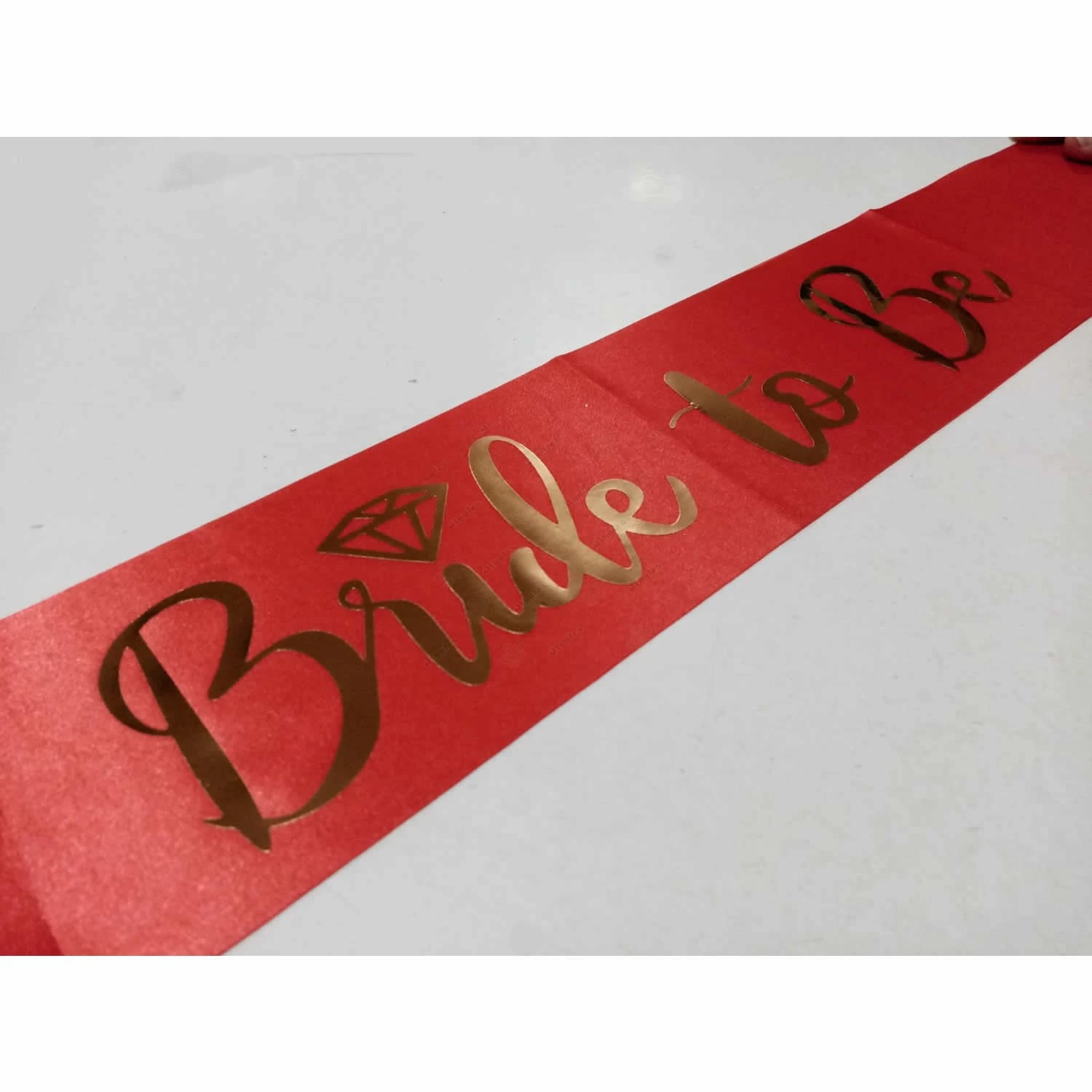 Bride To Be Sash - Red