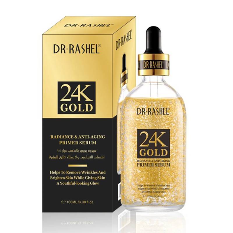 Dr Rashel 24K Gold Radiance & Anti-Aging Primer Serum 100 ml - DRL 1479