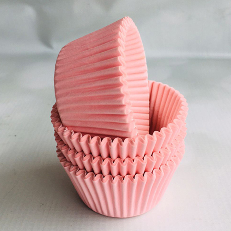 Cup Cake Liners 11 cm Base 4.4 cm - Pink 25 Pcs