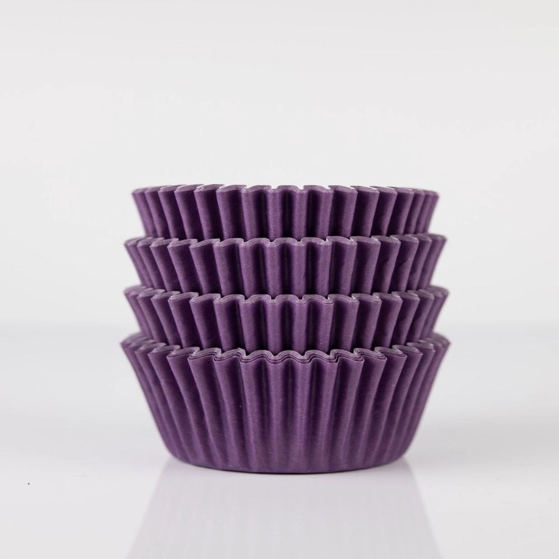 Cup Cake Liners 11 cm Base 4.4 cm - Violet 25 Pcs