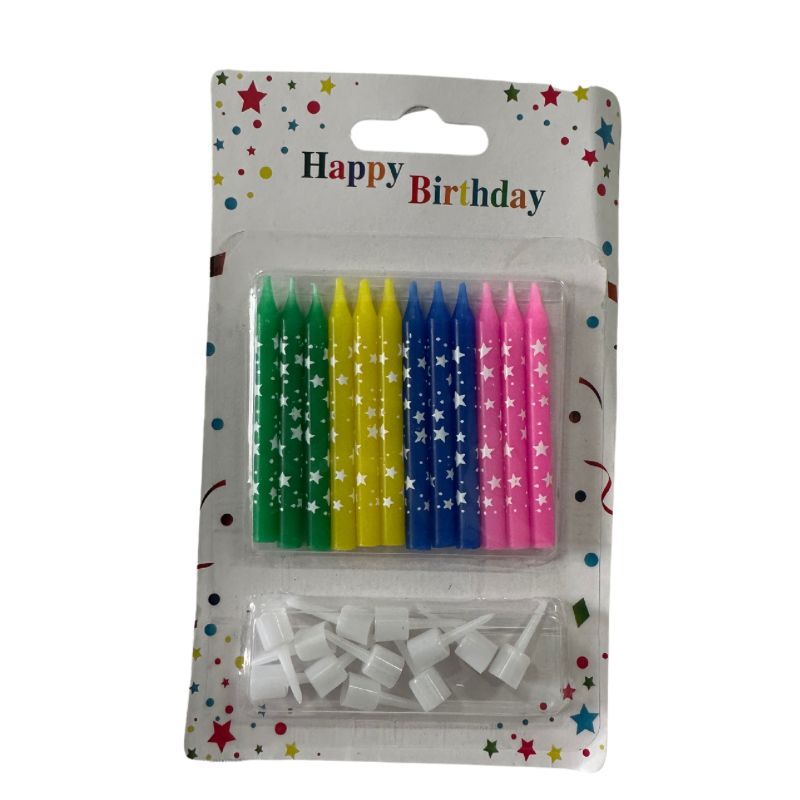Birthday Candle Star - Mix