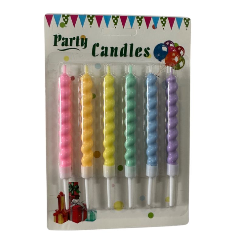 Luminous Party Candle 6 Pcs Set