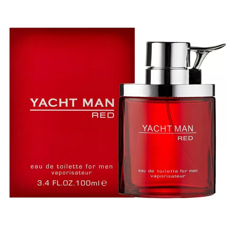 Yacht Man - Red - Eau De Parfum for Men 100 ml