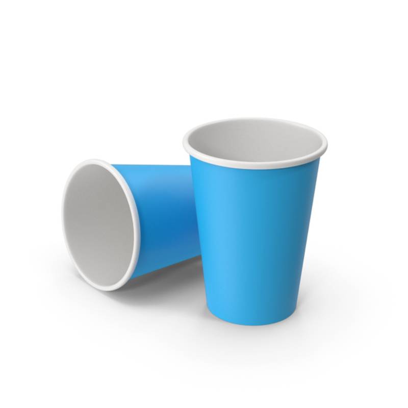 Paper Cups - Blue 5 Pcs