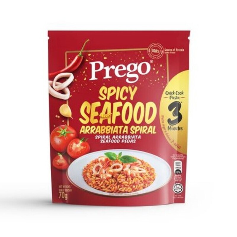 Prego Spicy Seafood Arrabiata Spiral 70 g