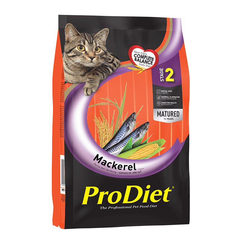 Prodiet Dry Cat Food 500 g - Mackerel