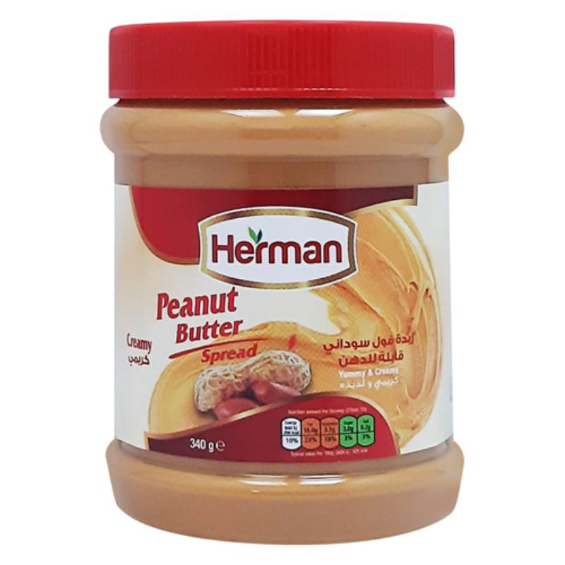 Herman Peanut Butter Creamy 340 g