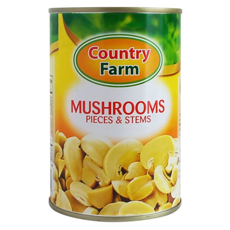 Country Farm Canned Mushrooms 400 g