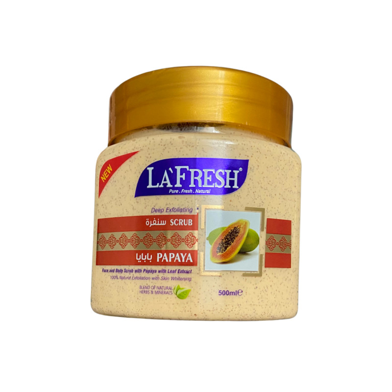 LA FRESH Deep Exfoliating Scrub - Papaya 500ml