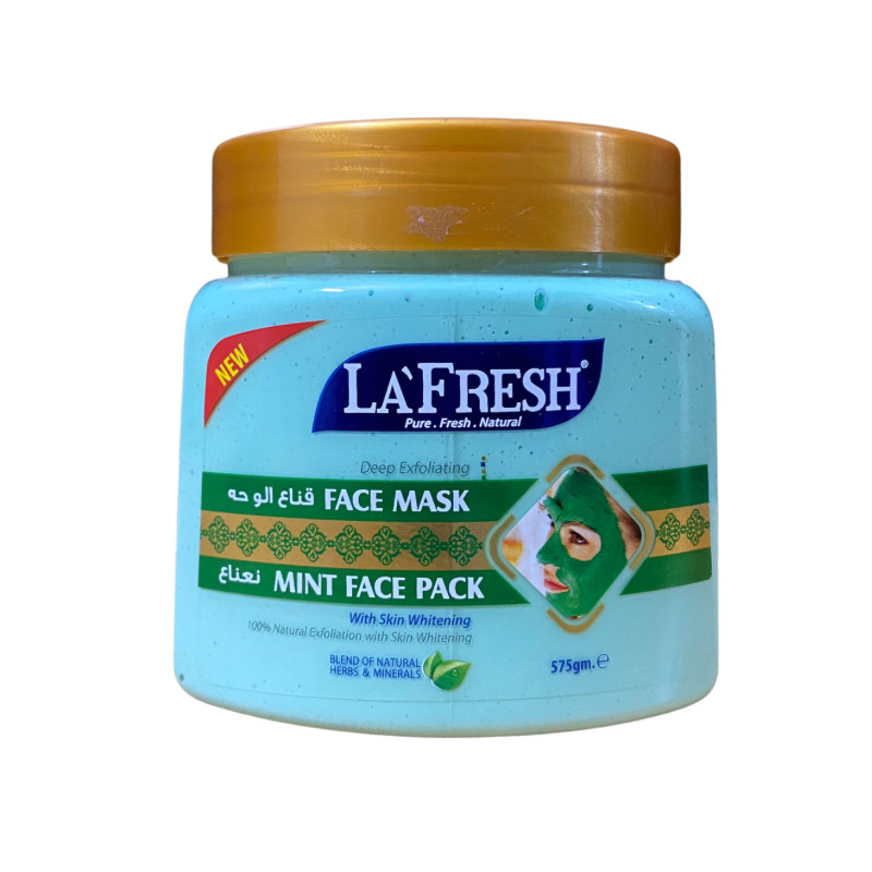 LA FRESH Deep Exfoliating Face Mask - Mint Face Pack 575g