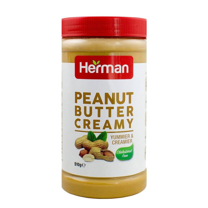 Herman Peanut Butter Creamy 510 g