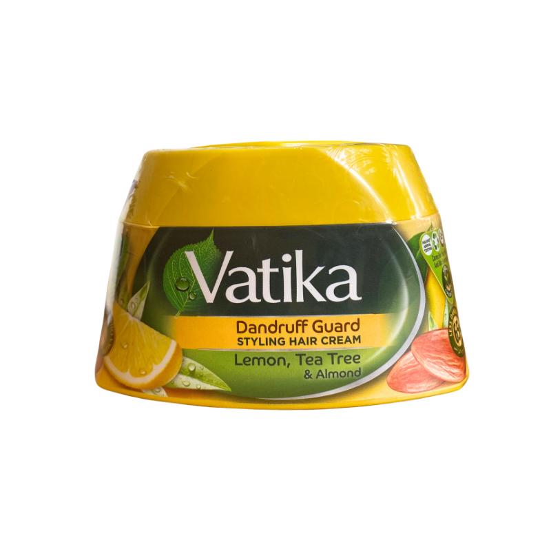 Vatika Hair Cream - Dandruff Guard - Lemon - Tea Tree n Almond 140 ml