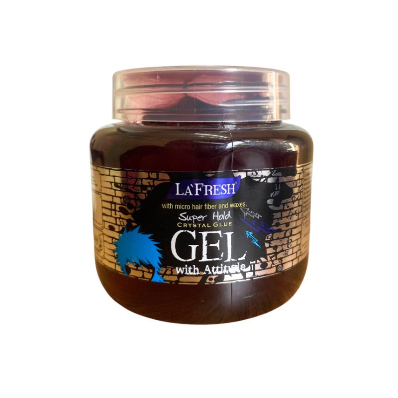 LA Fresh Crystal Glue Hair Gel - Super Hold 300ml
