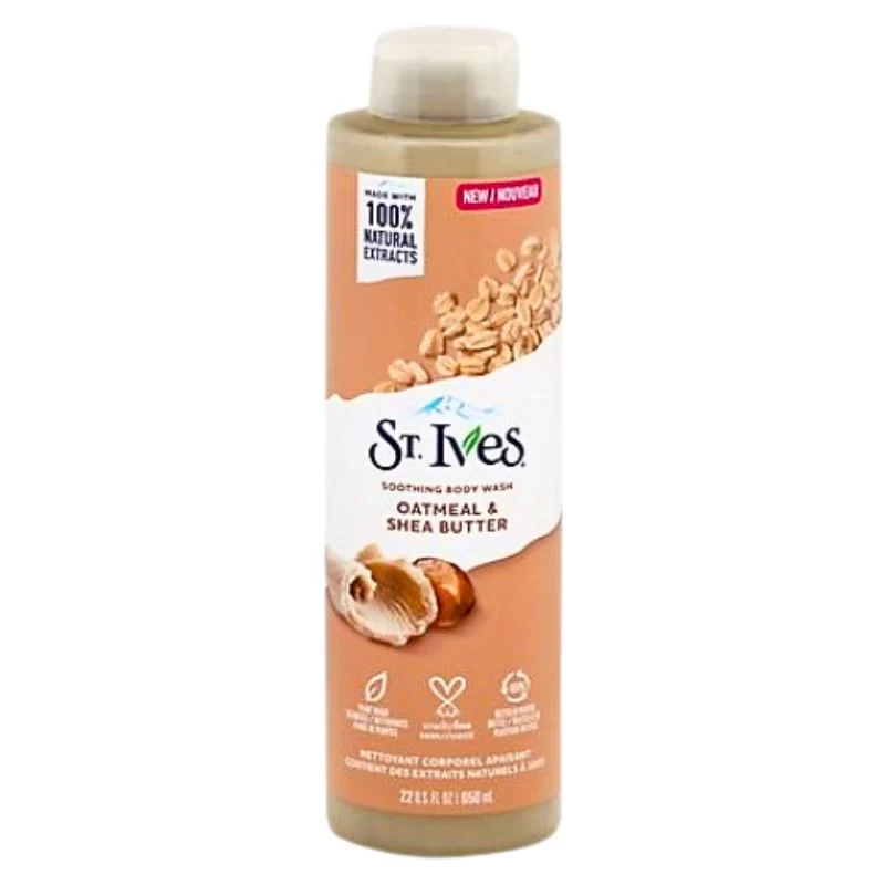 St.Ives Soothing Body Wash - Oatmeal and Shea Butter 650 ml