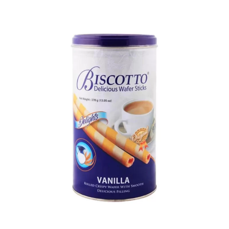 Biscotto Wafer - Vanilla 370 g Tin