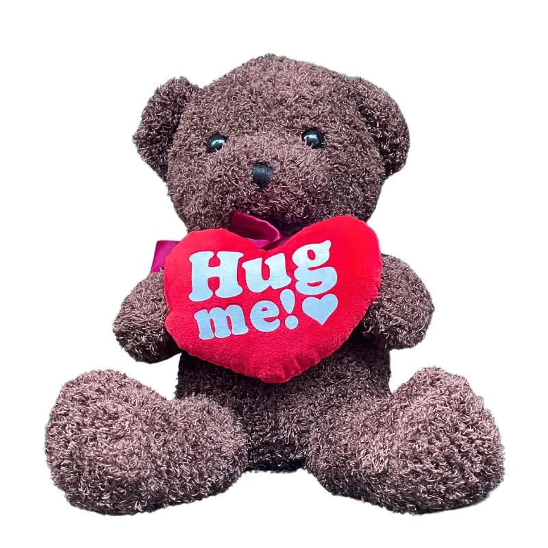 Teddy Bear HUG ME - Dark Brown