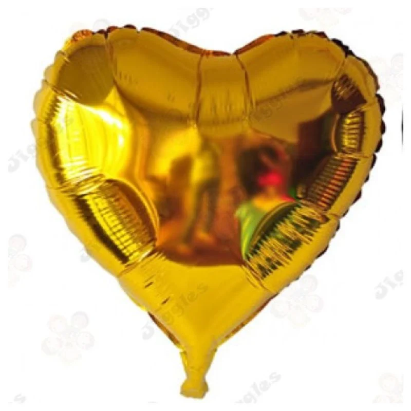 Foil Ballon Heart - Gold