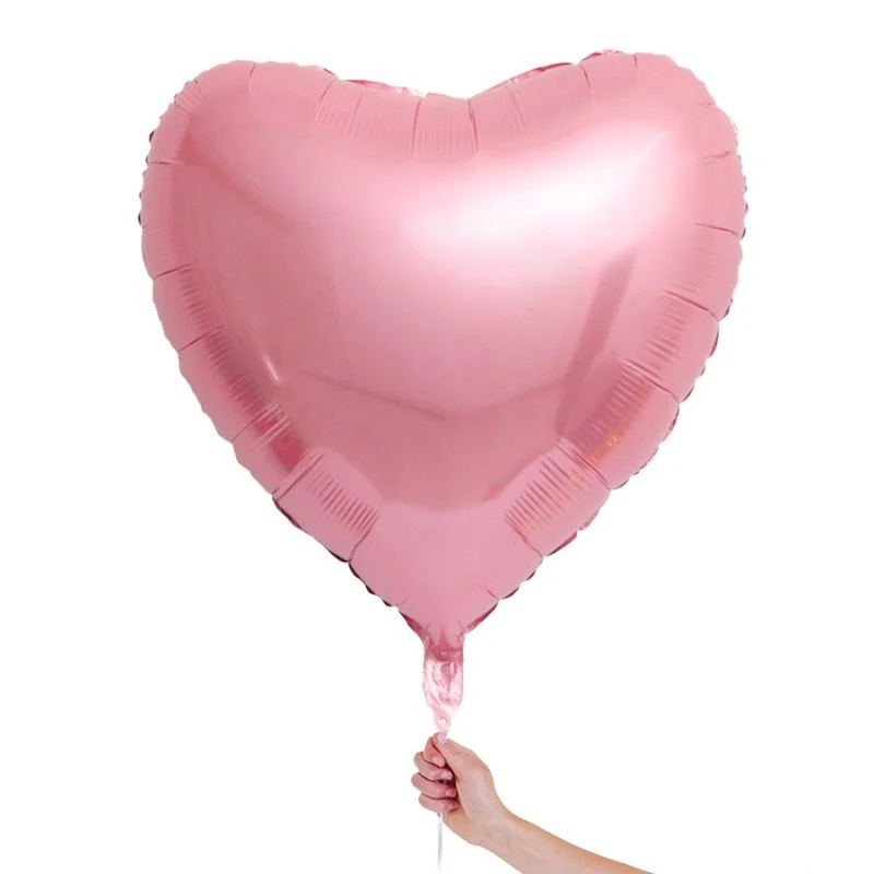 Foil Ballon Heart - Pink