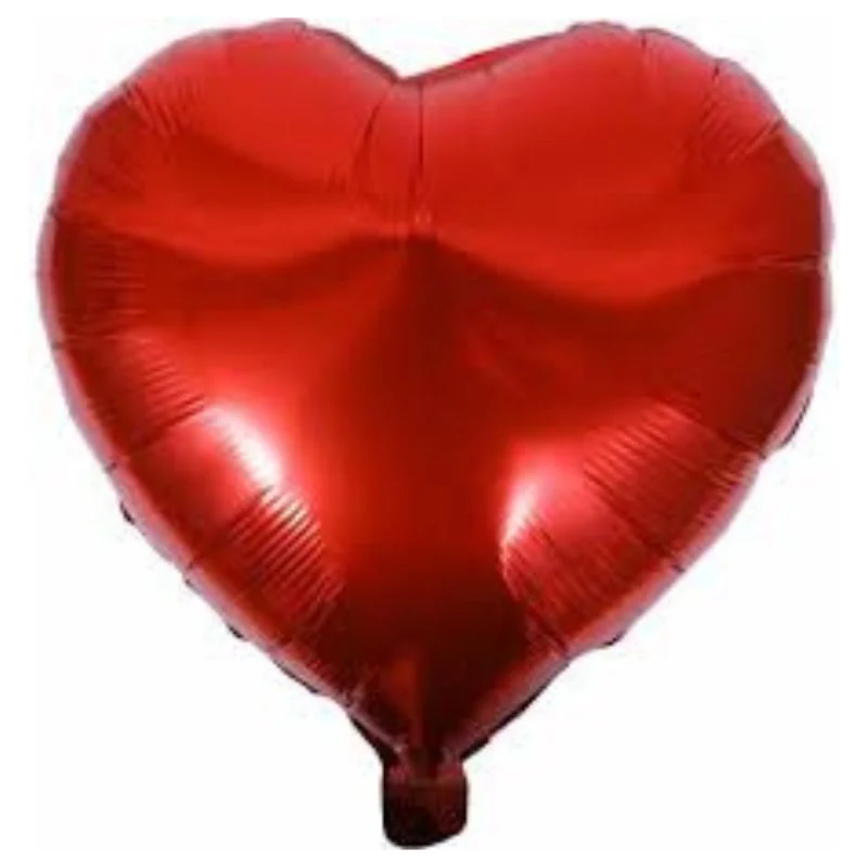 Foil Ballon Heart - Red