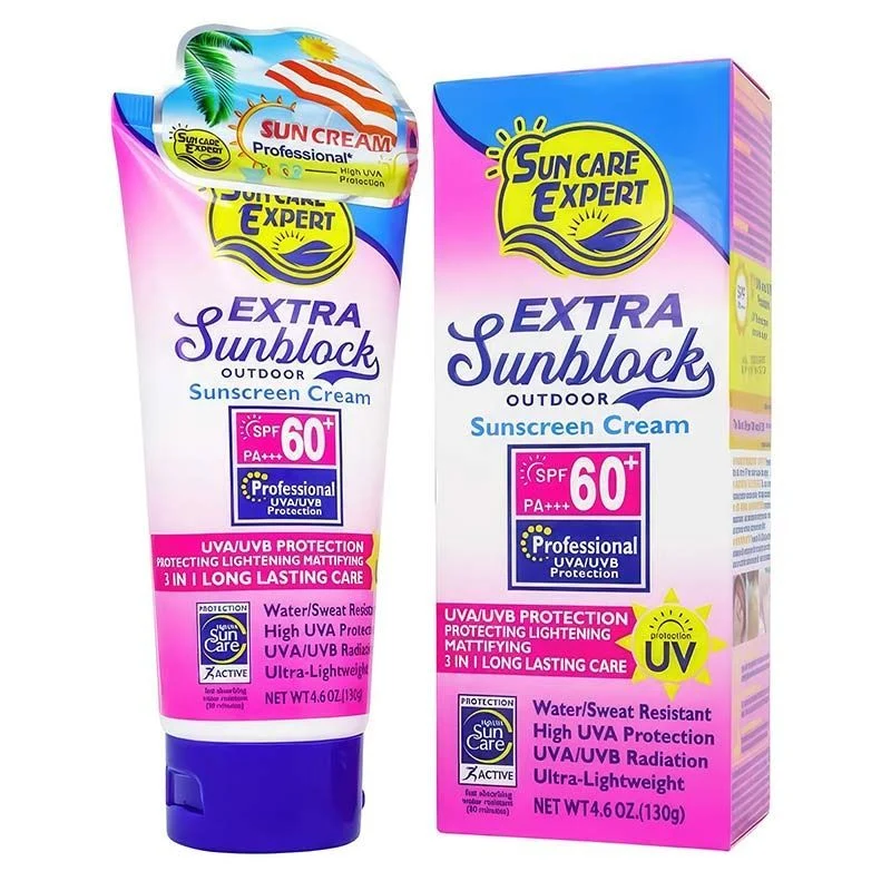 Sun Care Expert Extra Sunblock Sunscreen Cream SPF 60 Plus 130 g