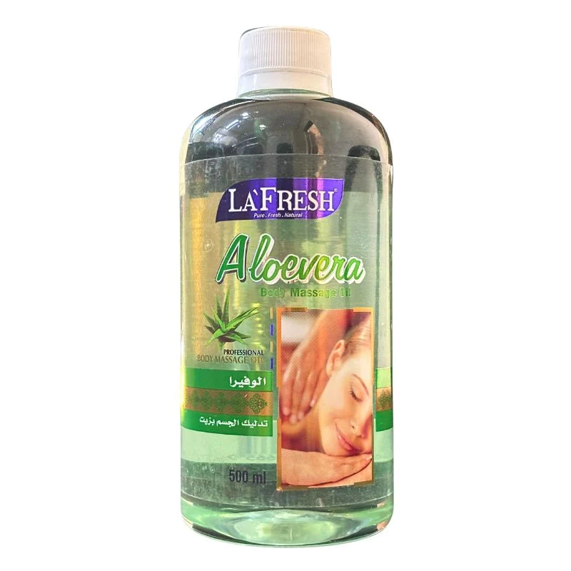 LA FRESH Aloevera Body Massage Oil 500 ml - SKU 2393