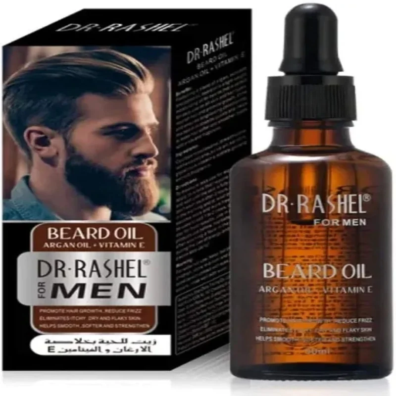 Dr.Rashel for MEN Beard Oil - Argan Oil n Vitamin E 50 ml - DRL 1409 - SKU 2402