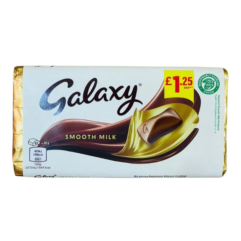 Galaxy Smooth Milk Chocolate 110g