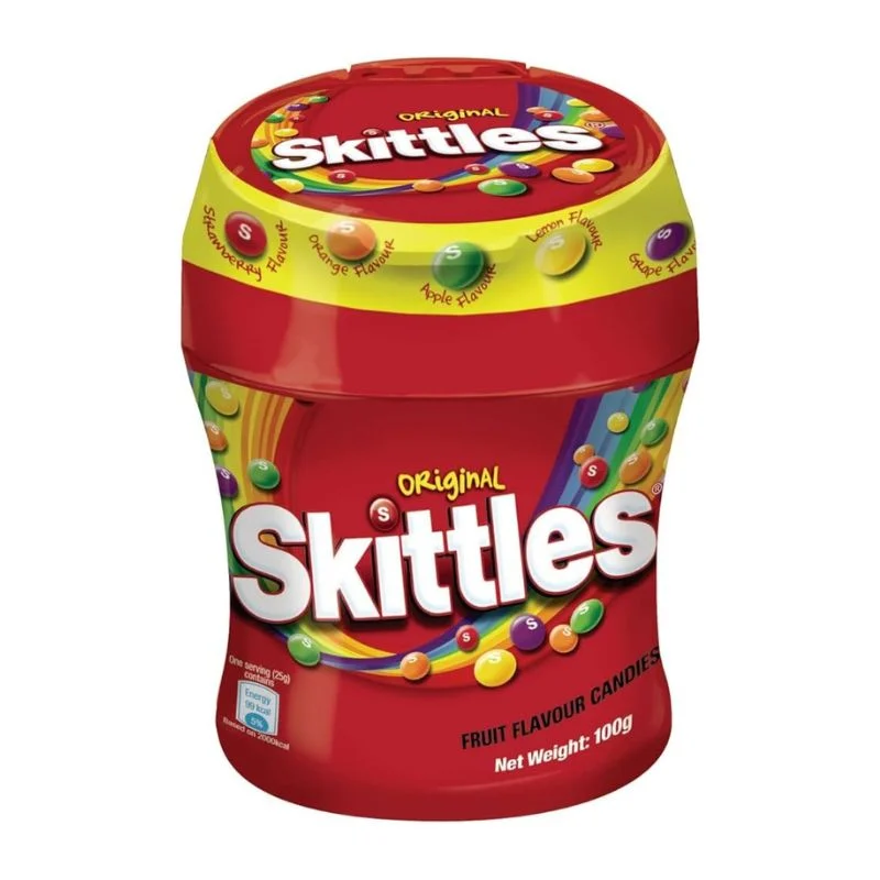 Skittles Fruit Candies Bottle 100g