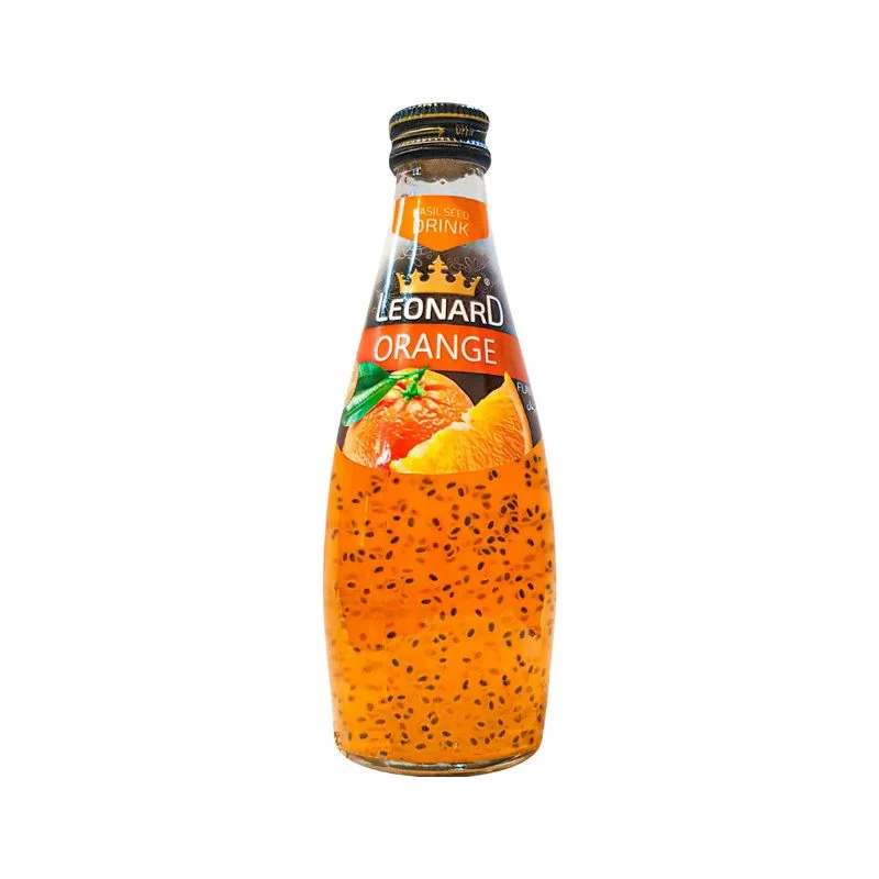 Leonard Basil Seed Drink Orange 290Ml