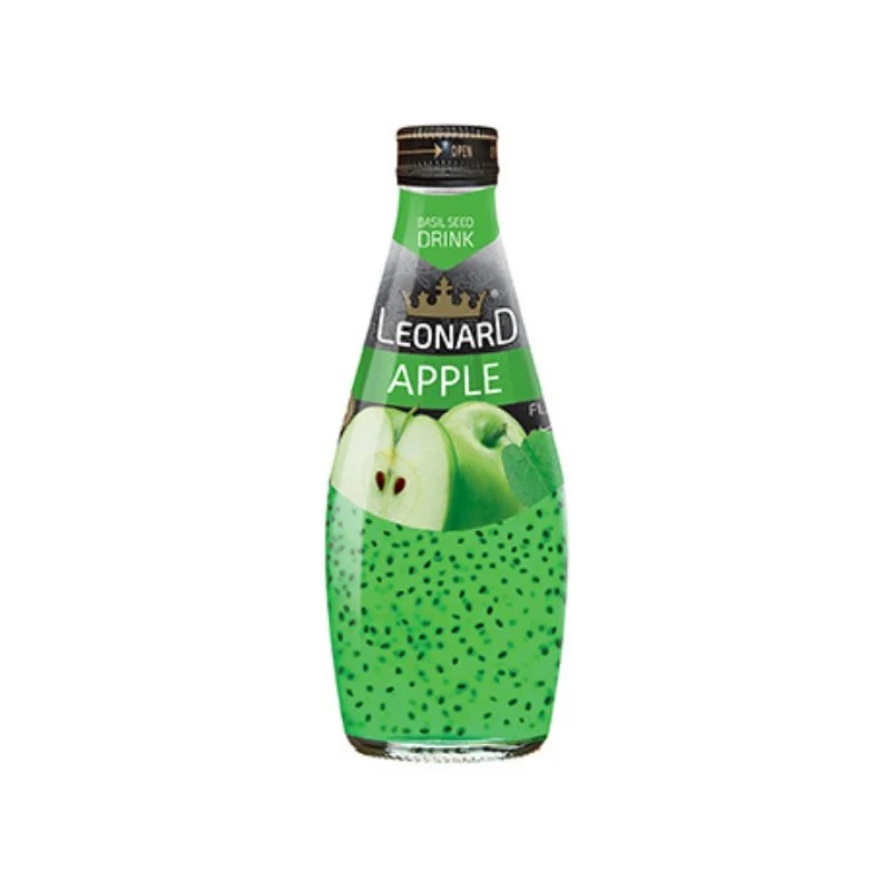 Leonard Basil Seed Drink Apple 290Ml