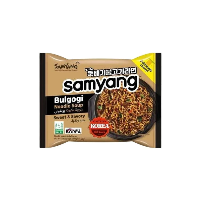 Samyang Bulgogi (Beef) Noodle Soup 140g