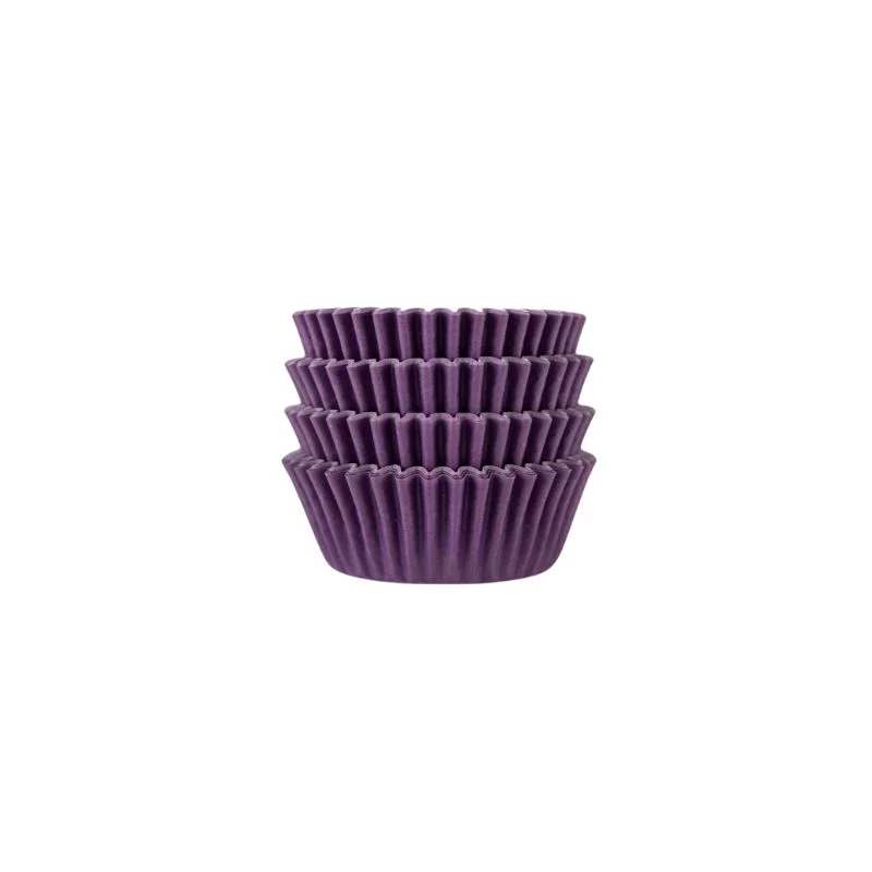 Cup Cake Liners 8 cm Base 3 cm – Violet 25 Pcs