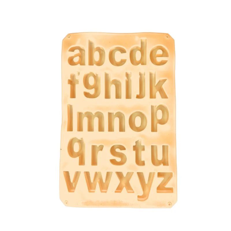 Silicone Alphabet Mold - Lowercase Letters