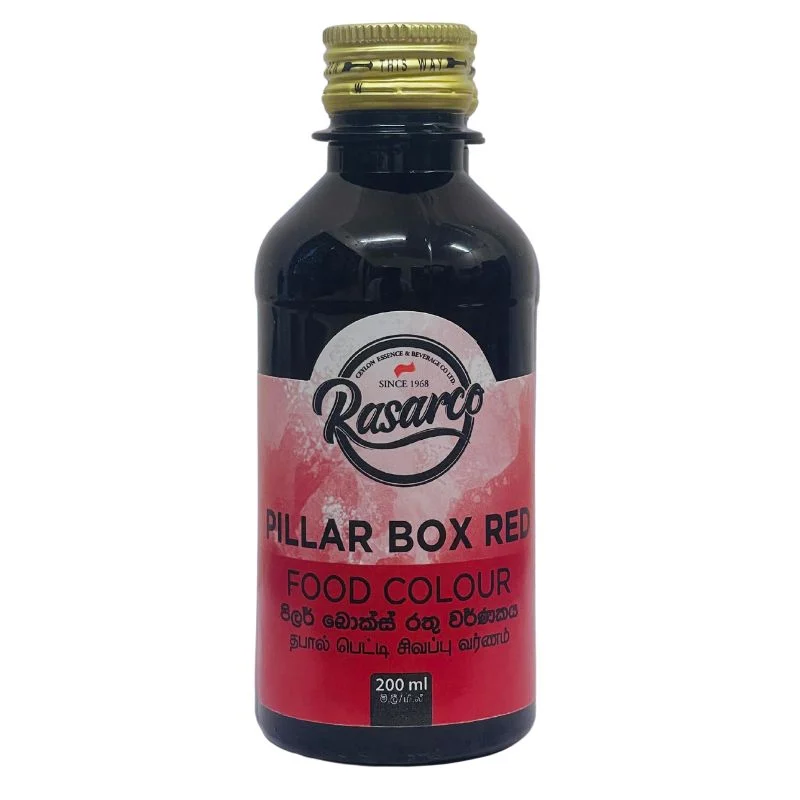 Rasarco Pillar Box Red Colouring - 200ml