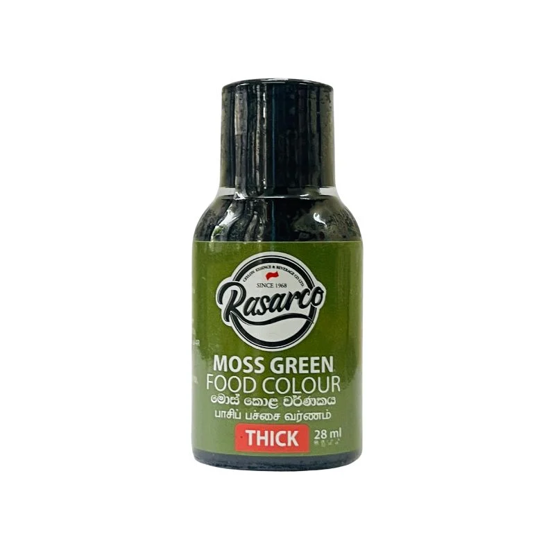 Rasarco Moss Green Thick Colouring - 28ml