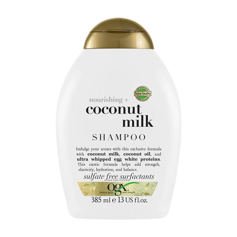 OGX Coconut Milk Shampoo 385ml (Made in Greece)