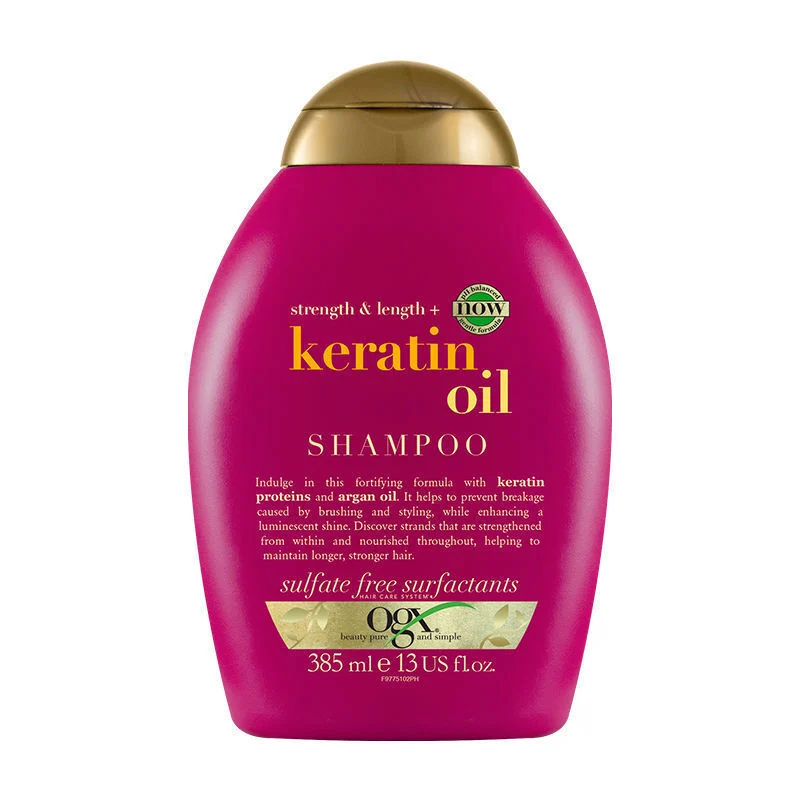 OGX Keratin Oil Shampoo 385ml (Made in Greece)
