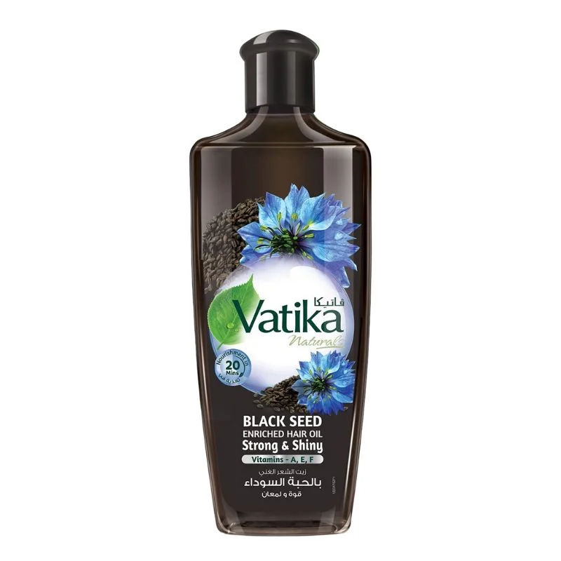 Vatika Black Seed Enriched Strong and Shiny Hair Oil 200ml